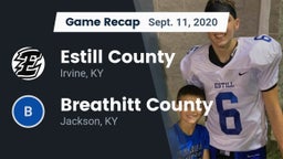 Recap: Estill County  vs. Breathitt County  2020