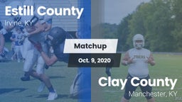 Matchup: Estill County vs. Clay County  2020