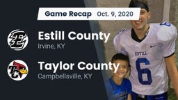 Recap: Estill County  vs. Taylor County  2020