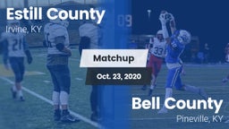 Matchup: Estill County vs. Bell County  2020