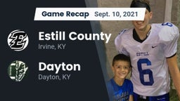 Recap: Estill County  vs. Dayton  2021