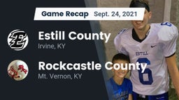 Recap: Estill County  vs. Rockcastle County  2021
