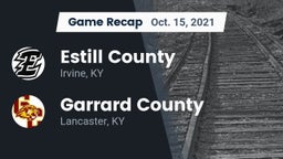 Recap: Estill County  vs. Garrard County  2021