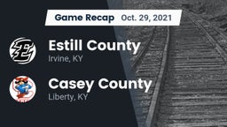Recap: Estill County  vs. Casey County  2021