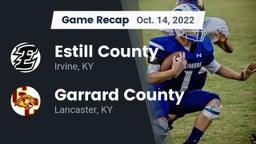 Recap: Estill County  vs. Garrard County  2022
