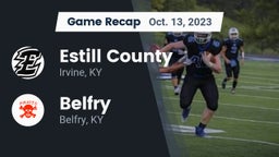 Recap: Estill County  vs. Belfry  2023