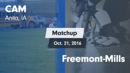 Matchup: CAM vs. Freemont-Mills 2016