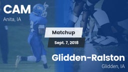 Matchup: CAM vs. Glidden-Ralston  2018