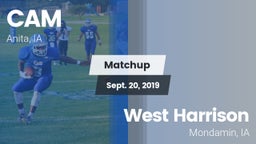 Matchup: CAM vs. West Harrison  2019