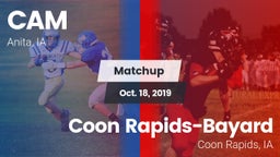 Matchup: CAM vs. Coon Rapids-Bayard  2019