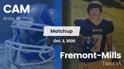 Matchup: CAM vs. Fremont-Mills  2020