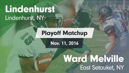 Matchup: Lindenhurst vs. Ward Melville  2016