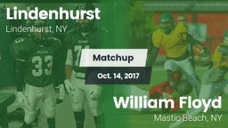 Matchup: Lindenhurst vs. William Floyd  2017