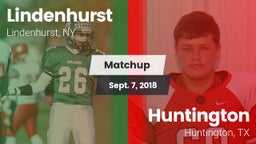 Matchup: Lindenhurst vs. Huntington  2018