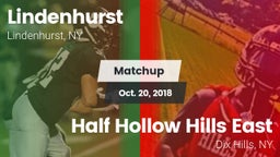 Matchup: Lindenhurst vs. Half Hollow Hills East  2018