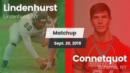 Matchup: Lindenhurst vs. Connetquot  2019