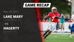 Recap: Lake Mary  vs. Hagerty  2017