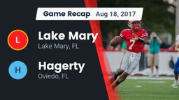 Recap: Lake Mary  vs. Hagerty  2017