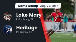 Recap: Lake Mary  vs. Heritage  2017
