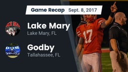 Recap: Lake Mary  vs. Godby  2017