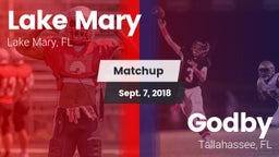 Matchup: Lake Mary vs. Godby  2018
