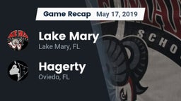 Recap: Lake Mary  vs. Hagerty  2019