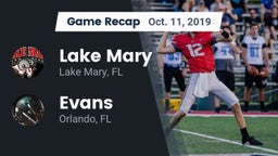 Recap: Lake Mary  vs. Evans  2019