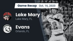 Recap: Lake Mary  vs. Evans  2020