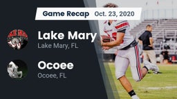 Recap: Lake Mary  vs. Ocoee  2020