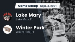 Recap: Lake Mary  vs. Winter Park  2021