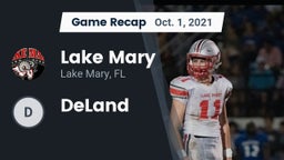 Recap: Lake Mary  vs. DeLand 2021