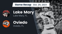 Recap: Lake Mary  vs. Oviedo  2021