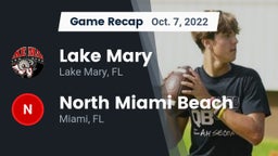 Recap: Lake Mary  vs. North Miami Beach  2022