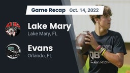 Recap: Lake Mary  vs. Evans  2022