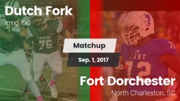 Matchup: Dutch Fork vs. Fort Dorchester  2017