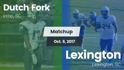 Matchup: Dutch Fork vs. Lexington  2017