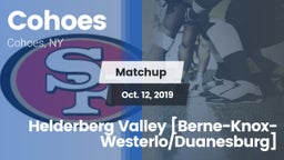 Matchup: Cohoes vs. Helderberg Valley [Berne-Knox-Westerlo/Duanesburg] 2019