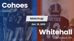 Matchup: Cohoes vs. Whitehall  2019