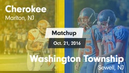 Matchup: Cherokee vs. Washington Township  2016