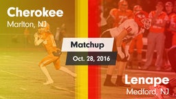 Matchup: Cherokee vs. Lenape  2016