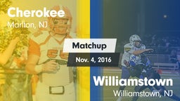 Matchup: Cherokee vs. Williamstown  2016