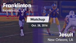 Matchup: Franklinton vs. Jesuit  2016