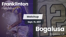 Matchup: Franklinton vs. Bogalusa  2017