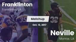 Matchup: Franklinton vs. Neville  2017