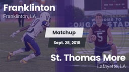 Matchup: Franklinton vs. St. Thomas More  2018