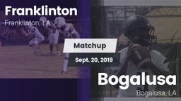 Matchup: Franklinton vs. Bogalusa  2019