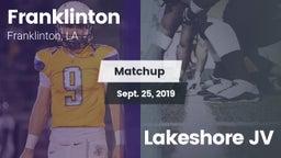 Matchup: Franklinton vs. Lakeshore JV 2019