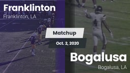 Matchup: Franklinton vs. Bogalusa  2020