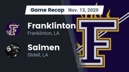 Recap: Franklinton  vs. Salmen  2020