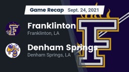 Recap: Franklinton  vs. Denham Springs  2021